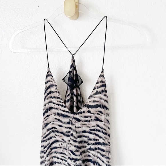 Reformation silk animal print cami size small - Picture 3 of 15